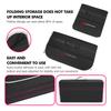 Car Foldable Felt Trunk Storage Bag Large Capacity Organizer Box Accessorie For Mitsubishi Outlander Pajero Sport Lancer Eclipse