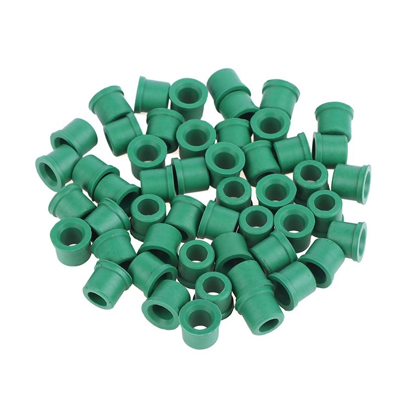 50/100Pcs Rubber Gasket Fit For R410A/R134A 1/4" Quick Coupler Charging Gaskets Hvac Hose Manifold Sealing O-Ring Repair Kit