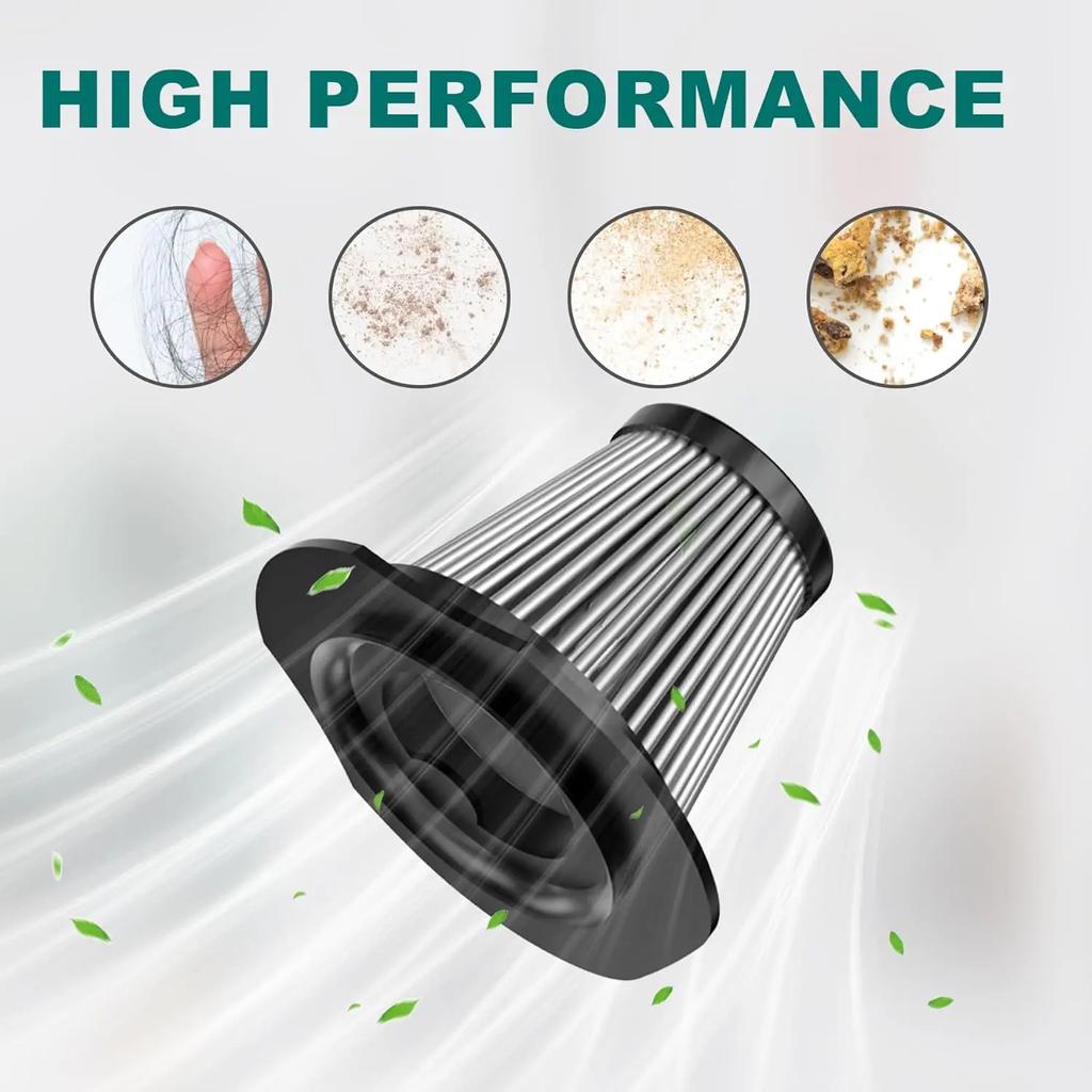 Wireless Vacuum Cleaner USB Charging Portable Cleaning Pet Hair Mini Wet and Dry Handheld Car Vacuum Cleaner Household