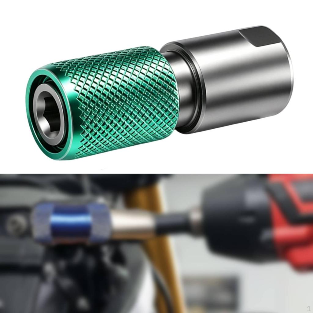 6.5mm Hex Shank Adapter with Aperture Quick Coupling for Various Tasks Universal Connector