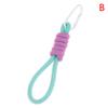 1PC Phone Strap Lanyard Fluorescent Color  Mesh Landyard For Bags Braided Strips Keycord Hanging Trousers Accessories Keychain