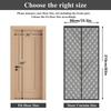 Thermal Door Cover Magnetic Closure Screen Insulated Winter Entrance Cover For Home Kitchen Entryway Garage Patio Backyard
