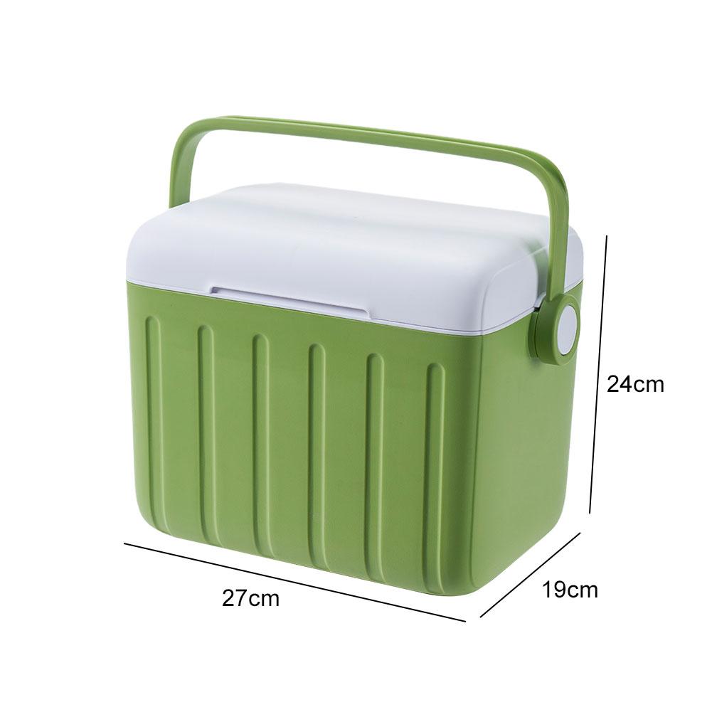 6/5L Cooler Box Portable Thermal Incubator Refrigerator Car Ice Chest Picnic Lunch Box Outdoor BBQ Camping Fishing Ice Case Box
