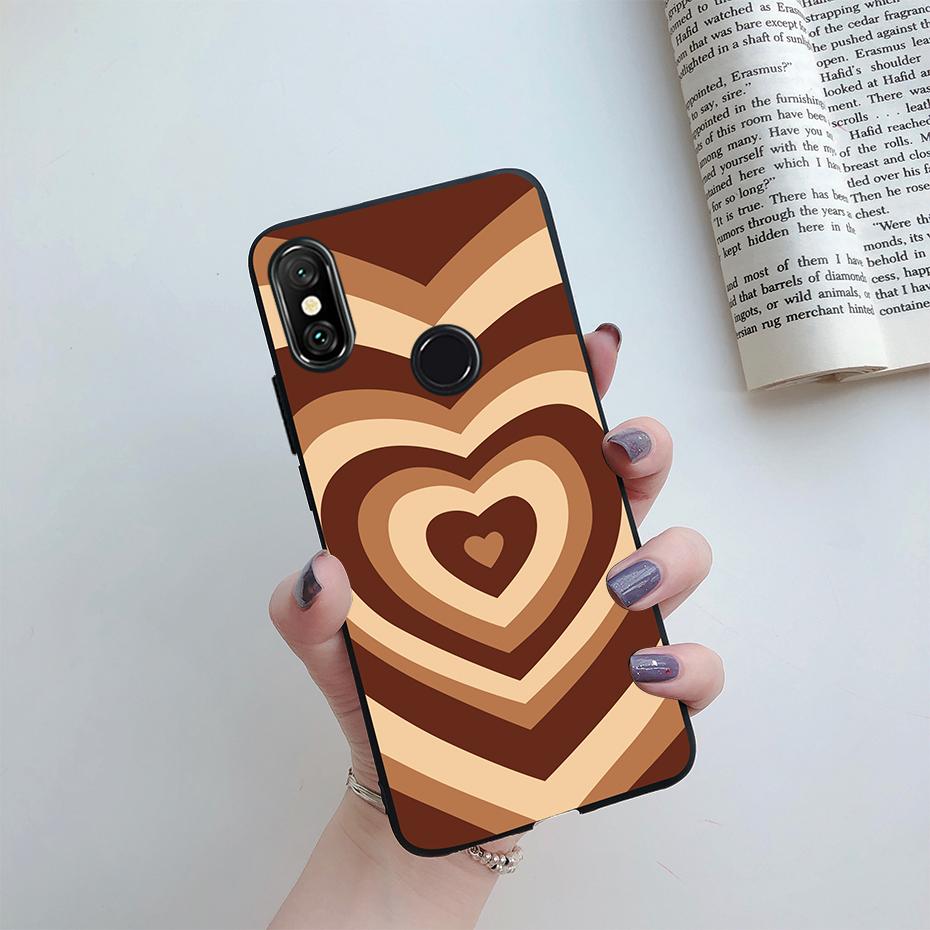 for Xiomi Xiaomi Mi A2 Lite Case Cover Daisy Flower Painted Soft Silicone Phone Case for Xiaomi Mi A2 A 2 MiA2 Lite Bumper Coque