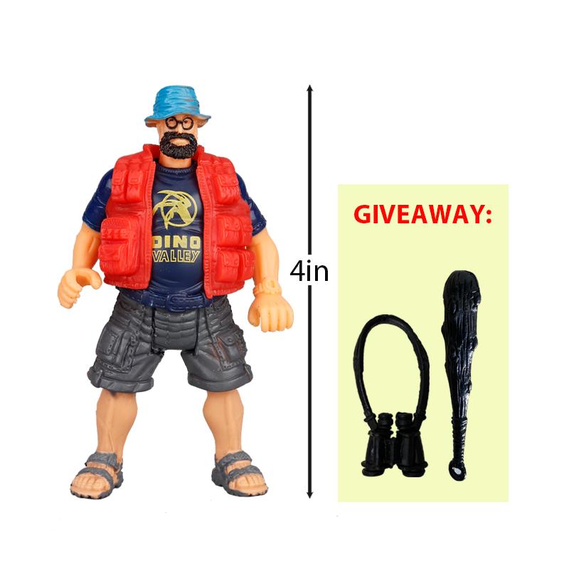 Figure d'Azione di Persone in Scala 1/18 Esploratore Cacciatore Soldato Modello Playset Giocattolo Personaggio Figure Flessibili Articolate Progettato Per Bambini Ragazzi Regalo