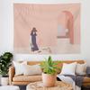 Morandi Background Hanging Cloth Home Wall Decoration Tapestry Office Living Room Tapestry
