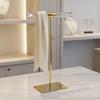 Floor Necklace Stand Adjustable Height Display Multifunctional Jewelry Rack