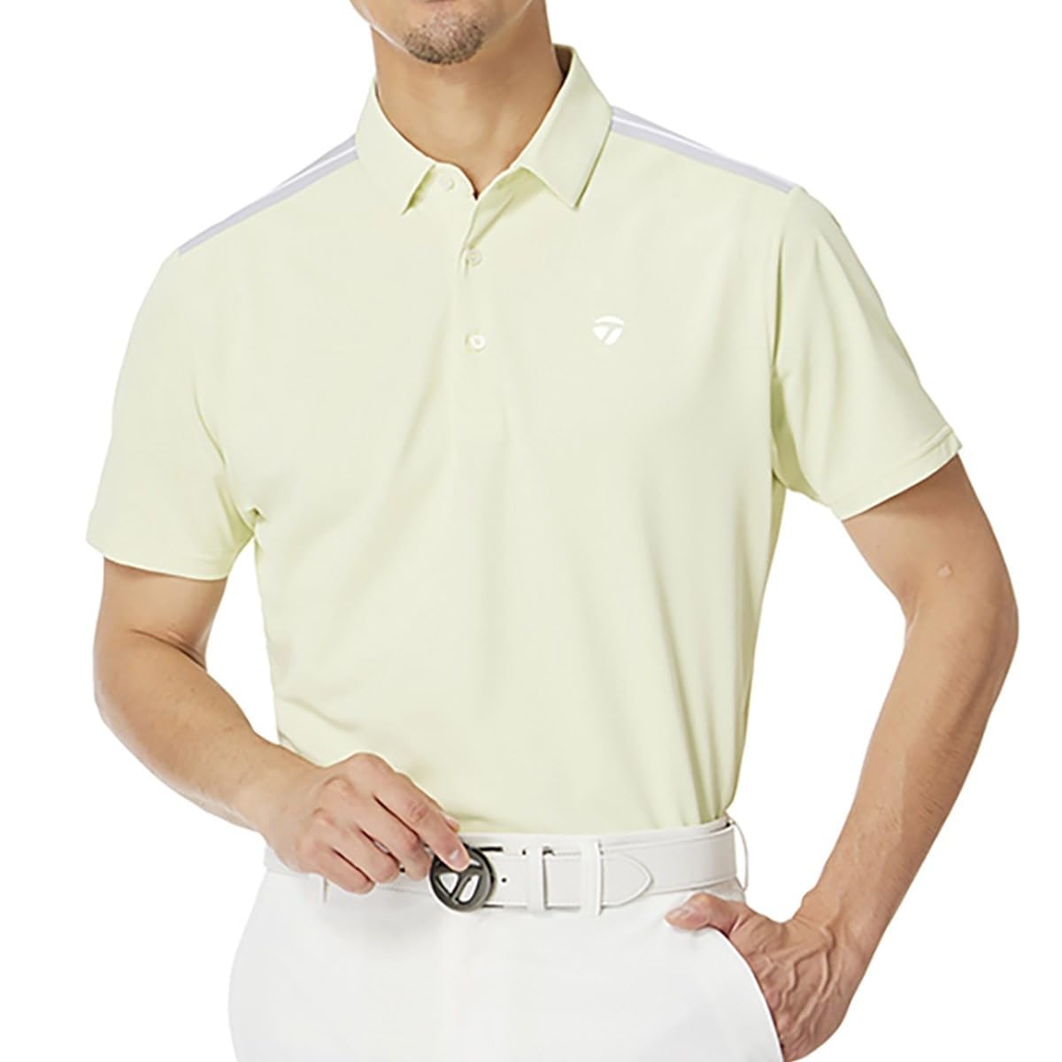 

TaylorMade TM Basic S/S Polo Cool Matcha, Size L, Men s, 2025SS UN634