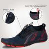 Barefoot Shoes Mens Women Water Shoes Trail Running Beach Water Trainers For Gym Swim Snorkeling Surfing-6.5 UK-R Blue