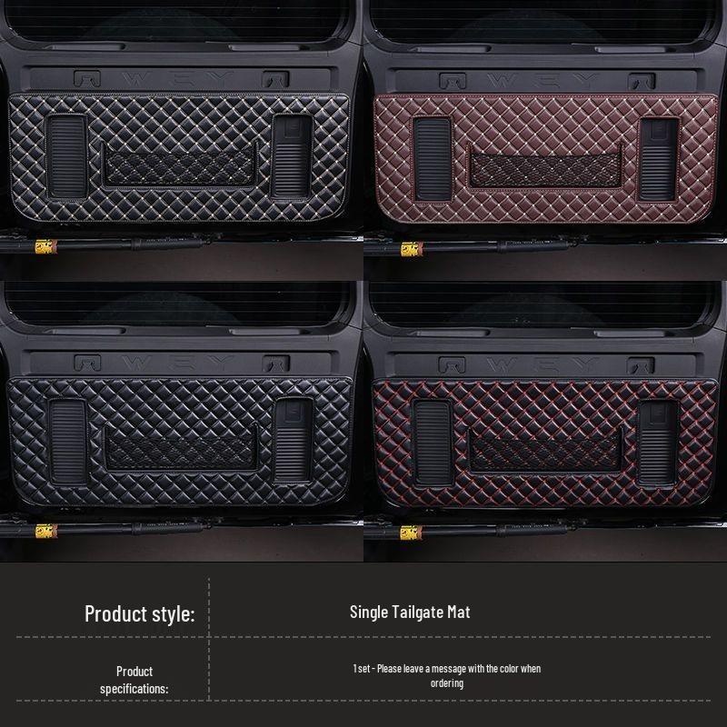 Tank 300 Full Coverage Trunk Mat: Custom Mat for Great Wall Wey Model.