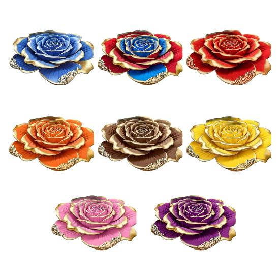 Non-Slip Floor Mat 3D Realistic Floral Pattern Bath Mat Super Absorbent Rug Quick-Drying Easy Maintenance Door Mat