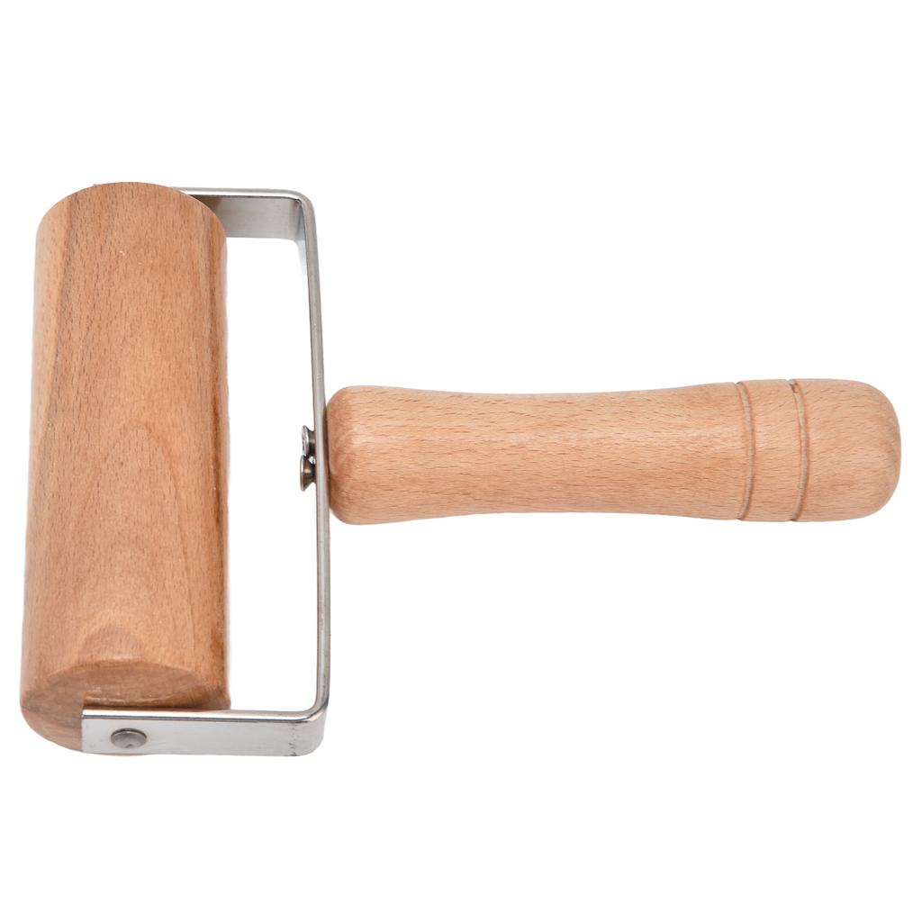 Pizza Roller Multifunctional Fine Polishing Smoother Surfaces Practical Wood Pastry Pizza Roller for Home Cake Shop