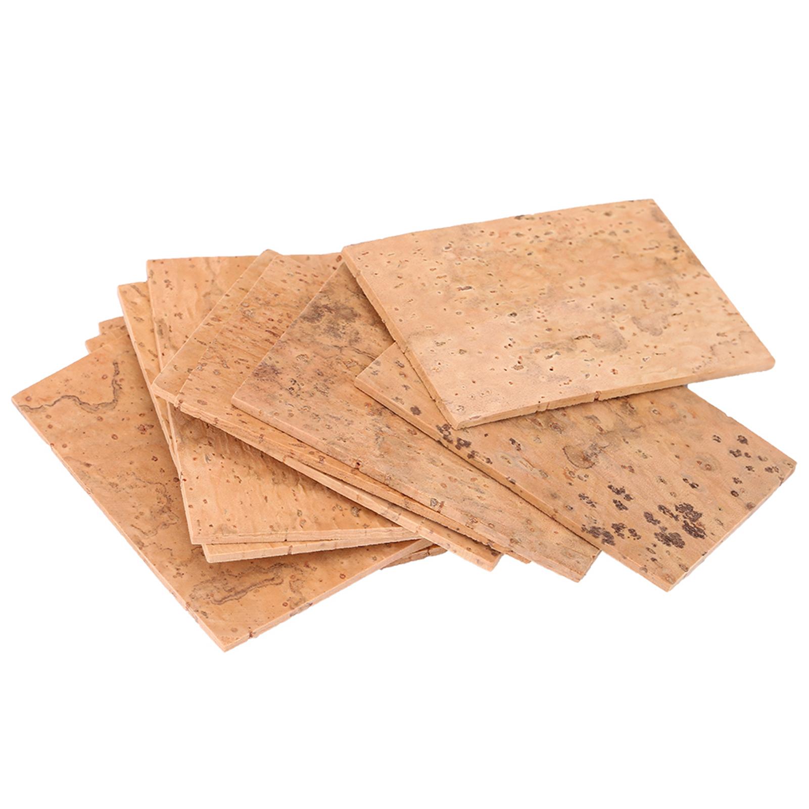 

10PCS Set Universal Saxophone Sax Neck Joint Cork Sheet Instrument Accessories белый