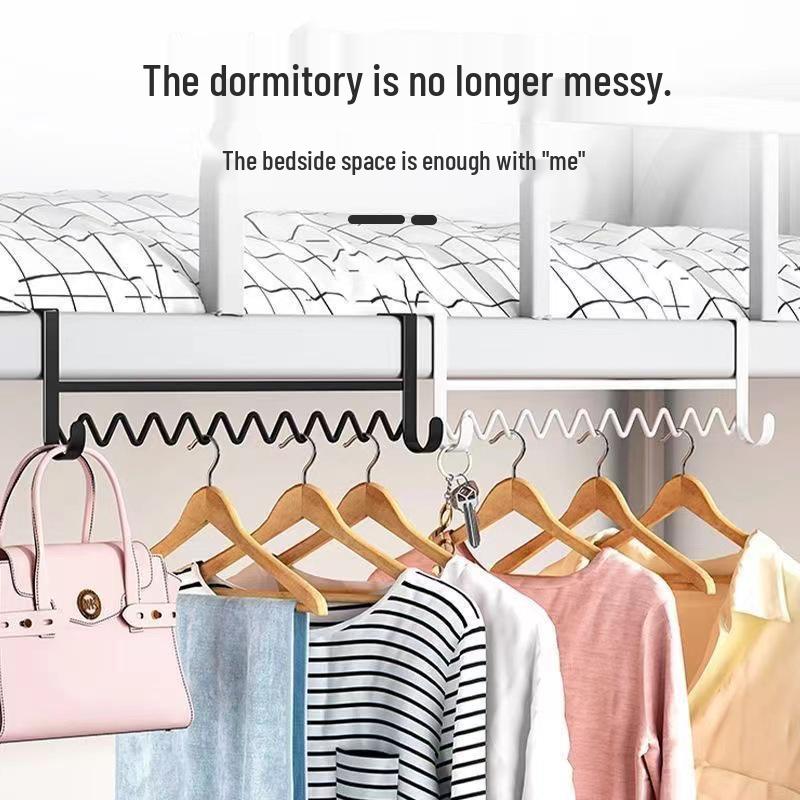 Punch-Free Over-the-Door Wall-Mounted Hook for Clothes, Hats, and Coats - 1 Piece