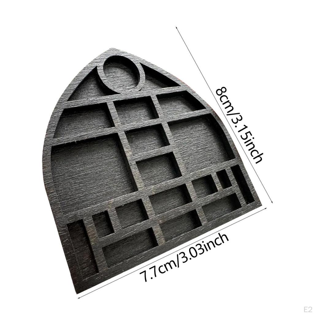 Miniature Trinket Shelf Mini Jewelry Holder Durability Display Tray Home Decoration Rock