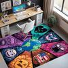 Cosmic Bot Crew Pattern Rug, Indoor/Outdoor Mat, for Picnic, Gameroom, Bedroom, Office, Living Room, Home Decor Carpet, Birthday Gift