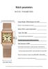 OFNS Women's Classic Luxury Retro Square Quartz Watch with Roman Numerals