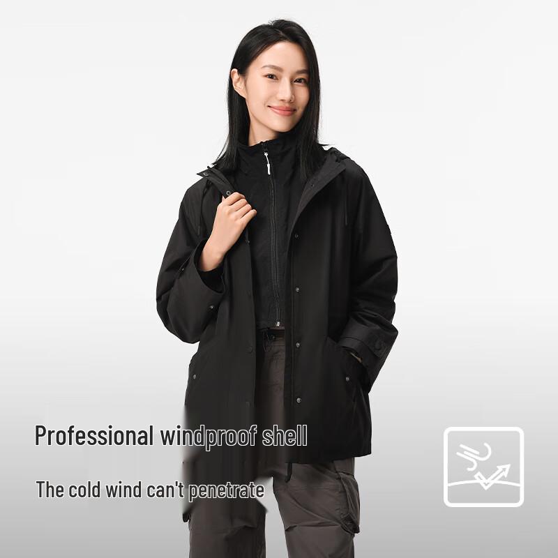 Pelliot Women's Thin Waterproof Outdoor Jacket