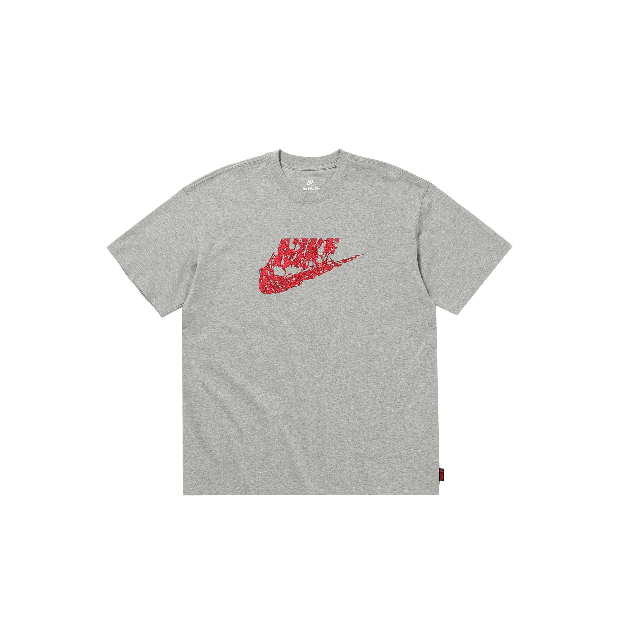 

Коллаборация Nike X Stranger Things Серия FW25 Пуловер с круглым вырезом Универсальная футболка с коротким рукавом Мужская футболка IB8068-063 M