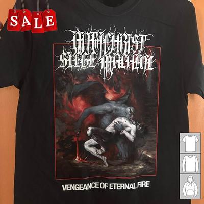 Hot  Antichrist Siege Machine  Gift For Fans Black S235XL TShirt  TH491 Unisex T-Shirt