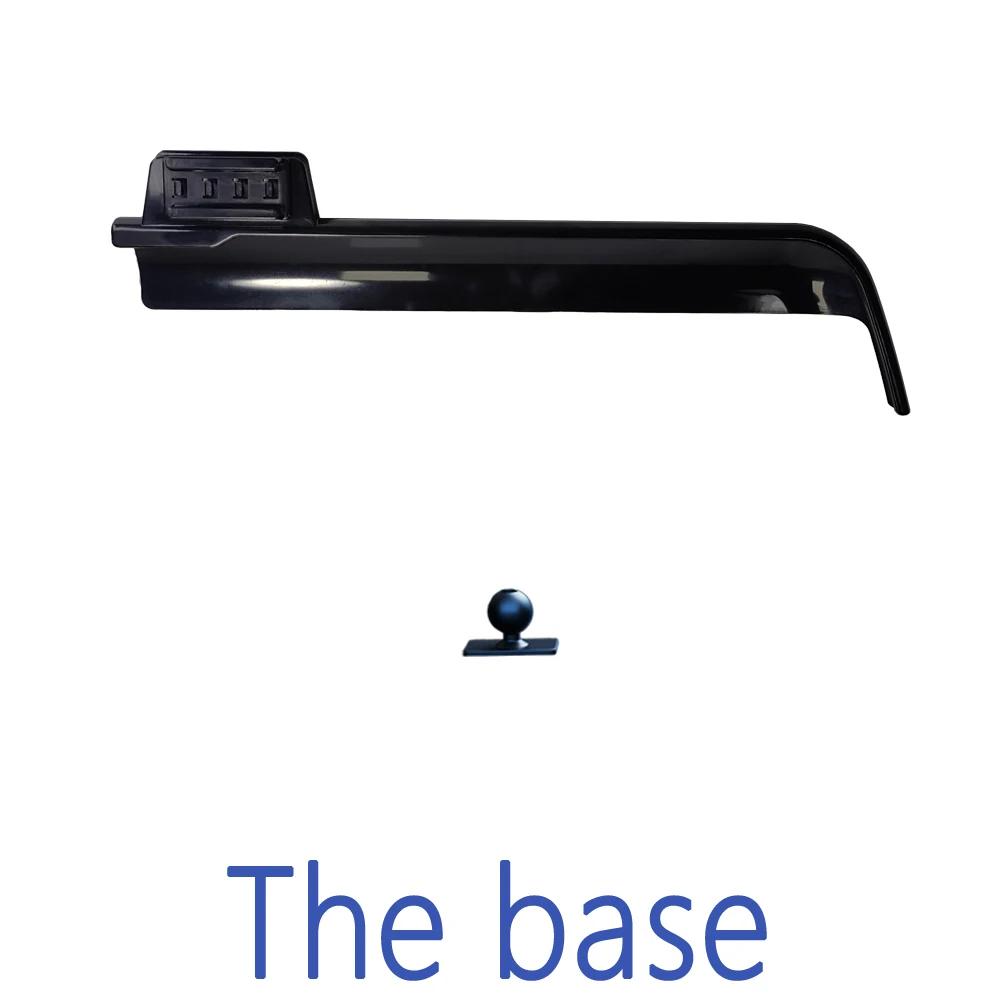 

For Ora 03 Cat Funky Cat 03 EV 2024 Car Phone Holder Screen Fixed Base Fast Wireless Charging Stand Mobile Phone Mount Only Base No holder