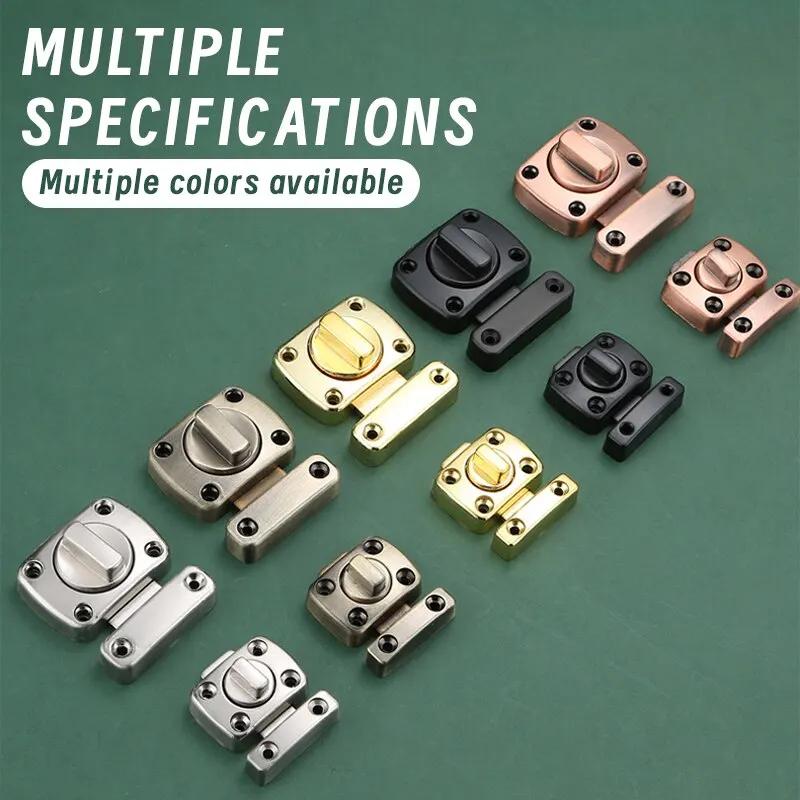 Home Security Latch Drehriegelriegel Torriegel Türschiebeschloss Drehbar Zylinderschloss Für Badezimmer WC Türschloss