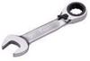 Kyoto Machine Tool (KTC) Short Ratchet Combination Wrench (Tightening/Loosening Switching Type) 10mm MSR2SA10