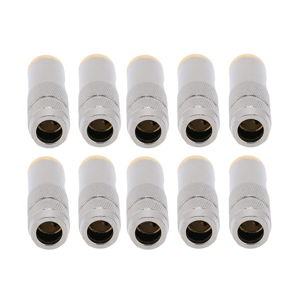 10Pcs 3.5mm 5‑Level Female Balanced Socket Audio Adapter for Audio Adapter Connector