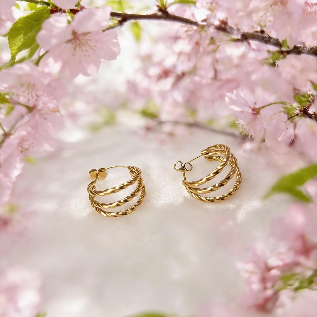 

Titanium Steel Hypoallergenic Earrings for Women - Luxurious & Stylish European & American Fashion (Instagrammable Christmas Accessories) AML-ZZ-EH-07