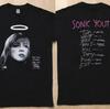 Sonic Youth Disappearer Traci Lords Tour 1991 Rock Band 2 Sided T- Shirt