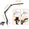 3 Light Colors LED Flexible Desk Table Lamp Rotatable Study Table Light Office Bedroom Eye Protection Lighting System