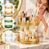 Round Rotating Storage Shelf Multi Tier Skincare Organizer Storage Shelf  Makeup Skincare Storage