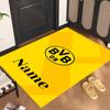 BVB (1) Personalized name Office Carpet Stylish Decor for Living Room Bedroom Kitchen