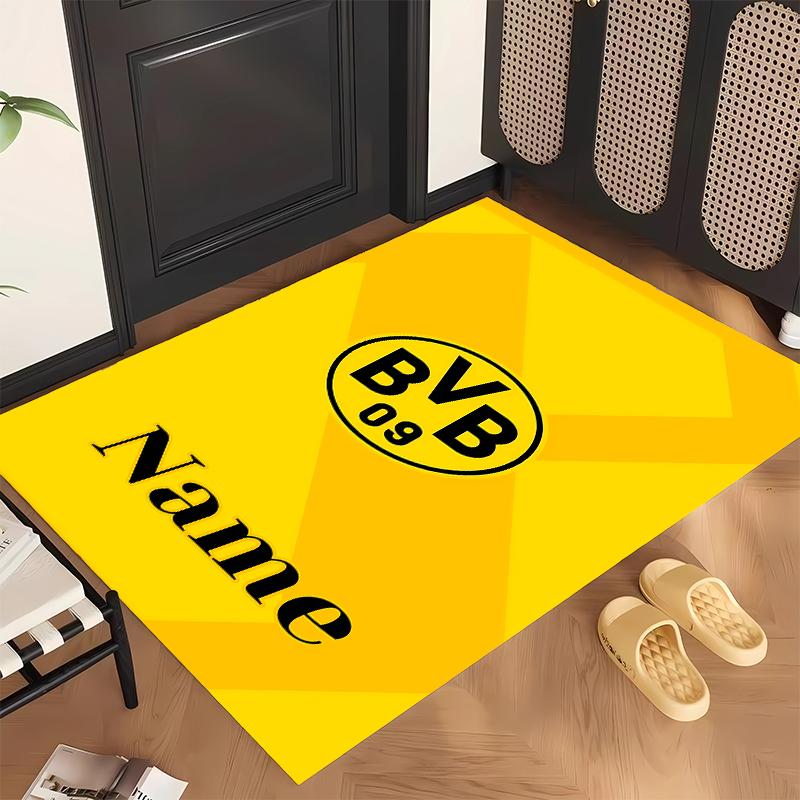 BVB (1) Personalized name Office Carpet Stylish Decor for Living Room Bedroom Kitchen
