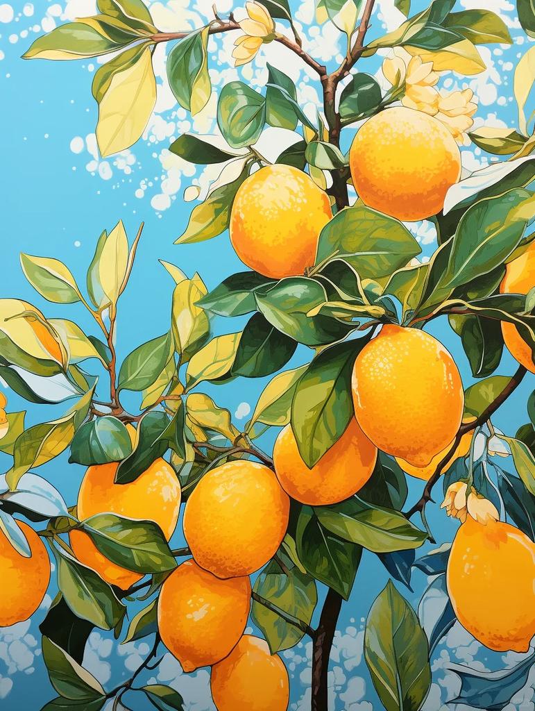 Diamond Embroidery Orange Fruit Cross Stitch Mosaic Flower Picture Of Rhinestones Painting Landscape Wall Art