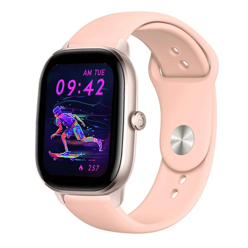 20mm 22mm řemínek na hodinky pro Amazfit gts 4/3/2/gtr4 mini/Gtr/2e/Pro 47mm sportovní silikonový náramek náramek Amazfit Bip/U/3/Pro