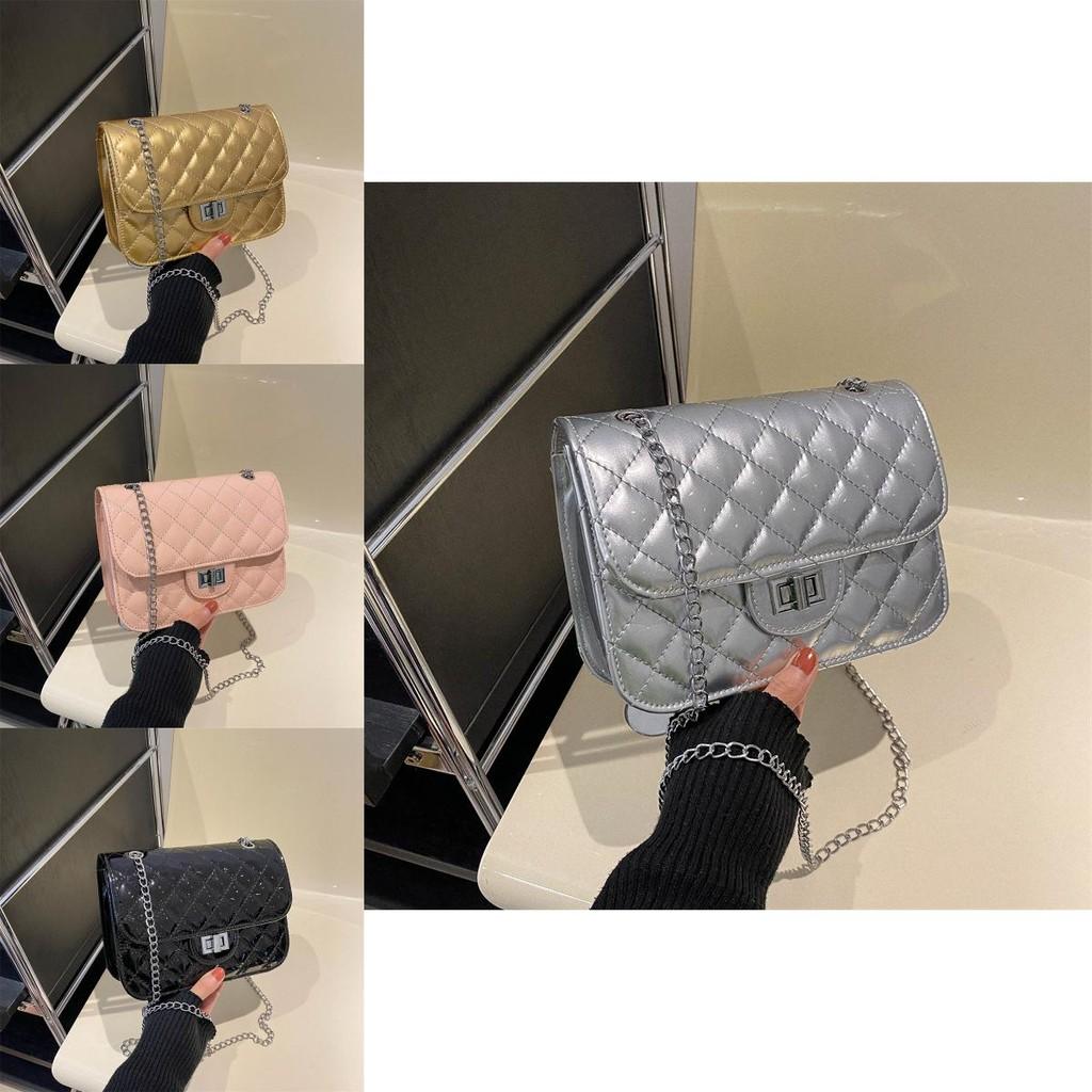 Trendy Korean Style Mini Shoulder Bag For Women In Chic Black Or Pink Color