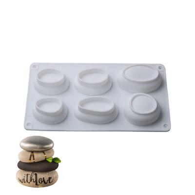 Stampo per Torta a Forma di Ciottoli Stampo per Pasticceria con Texture di Ciottoli 3D Stampo in Silicone per Cottura