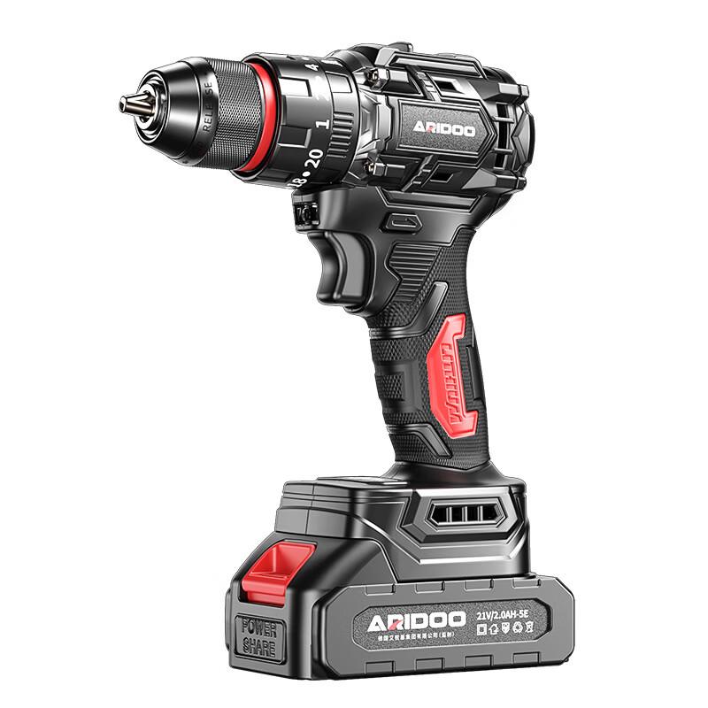 Aireidun 21V Cordless Brushless Impact Drill CN plug (adapter included)
