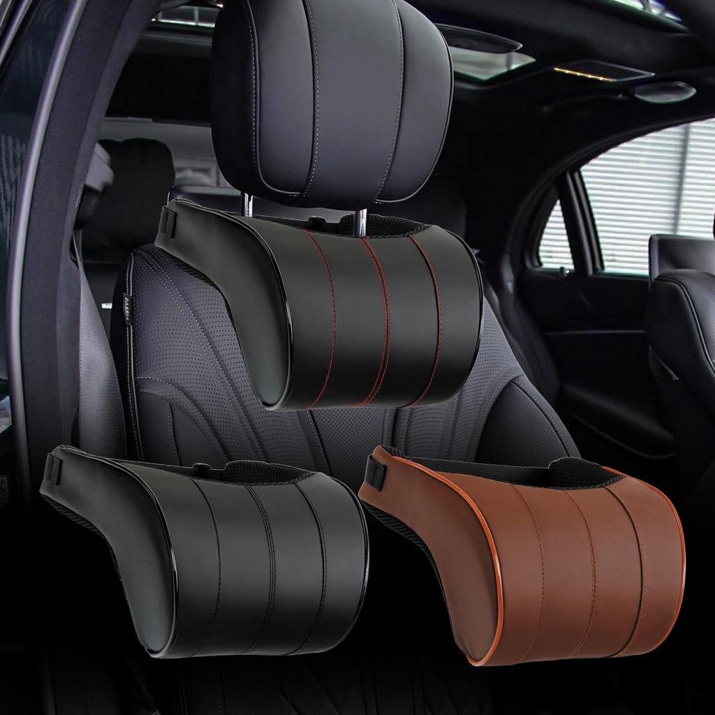 Auto Seat Neck Pillow Car Headrest Comfortable, Portable Travel Support Accessories Breathable