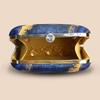 Quirky Multicolor Printed Statement Box Clutch with Detachable Strap Chain - Fashion Sling Bag for Occasions & Festivals - Gift for Women