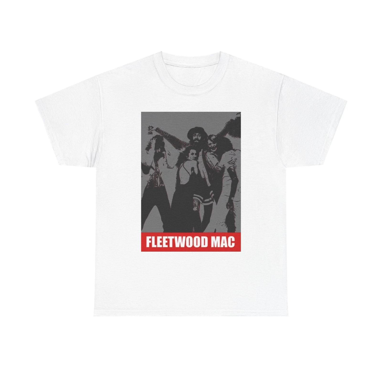 

Fleetwood Mac Graphic T Shirt Vintage Rock Merch Unisex Heavy Cotton Tee 3XL