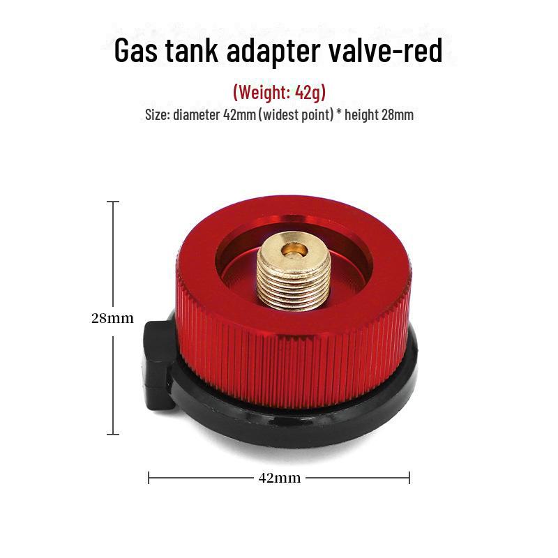 Self-Locking Outdoor Camping Stove Converter: Multifunctional Gas Tank Adapter
