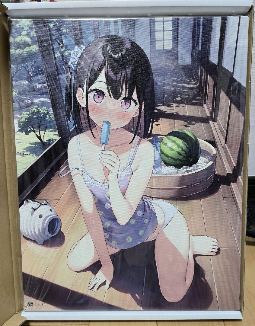 

[USED] Kantoku F6 Canvas Art Drops Paid Bonus Limited Edition