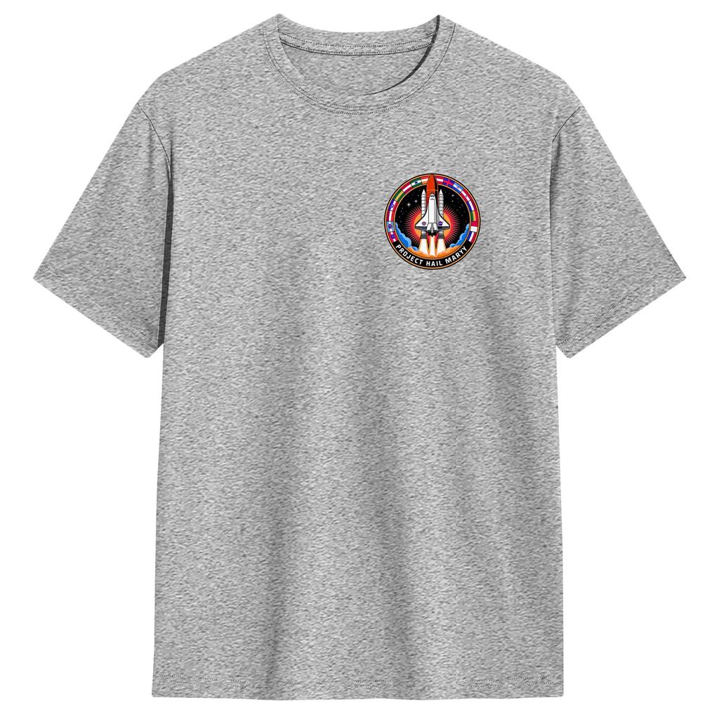 Unisexs TShirt Project Hail Mary Movie Logo Funny 100 Cotton Tees Short Sleeve T Shirt Crewneck Tops Plus Size