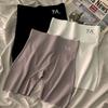 Female Summer 7A Cold No Trace Anti Go Out of Light Not Roll Edge High Waist Abdominal Lift Hip Safety Briefs