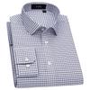 FIRS Men's Pure Cotton Non-Iron Plaid Business Shirt