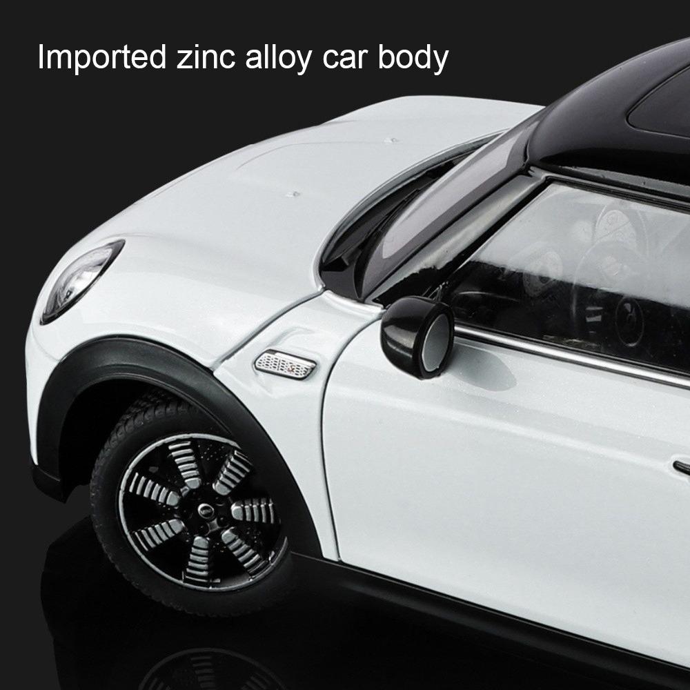 1:18 Mini Cooper S 530LI Modell Spielzeugautos Legierung Druckguss Stoßdämpfung Türen Geöffnet Vorderradlenkung Simulationsfahrzeug Spielzeug