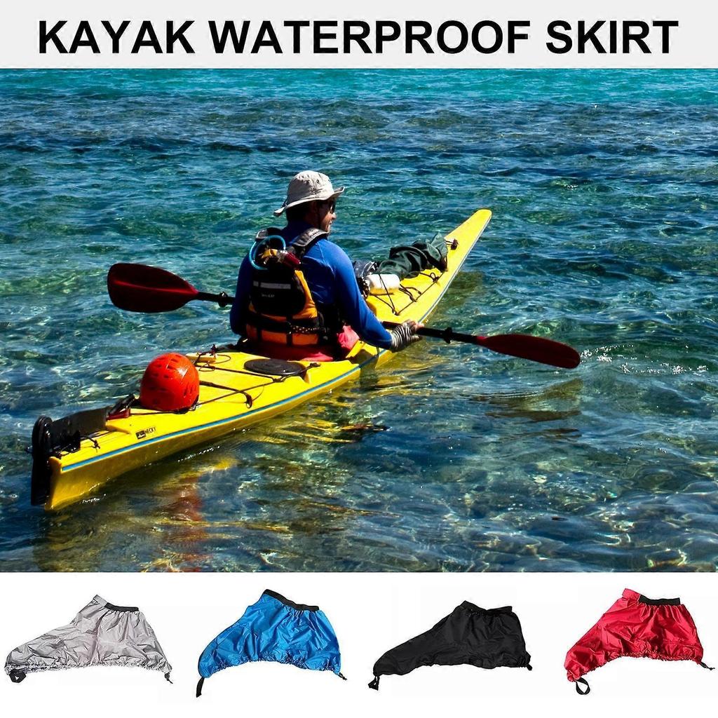 Kayak Spray Skirt Waterproofs Kayak Canoe Boat Spray Deck Skirt Adjustable Kayak Spray Cover Kayak Accessories Enduring