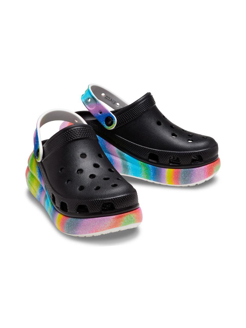 

Crocs Adult Classic Crush Spray Dye Clog Bkm 22sucl208057 BLACKMULTI Z0C4/220